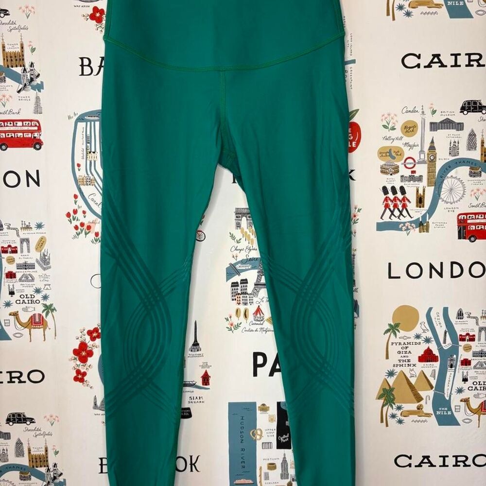Fanka 7/8 Green Leggings